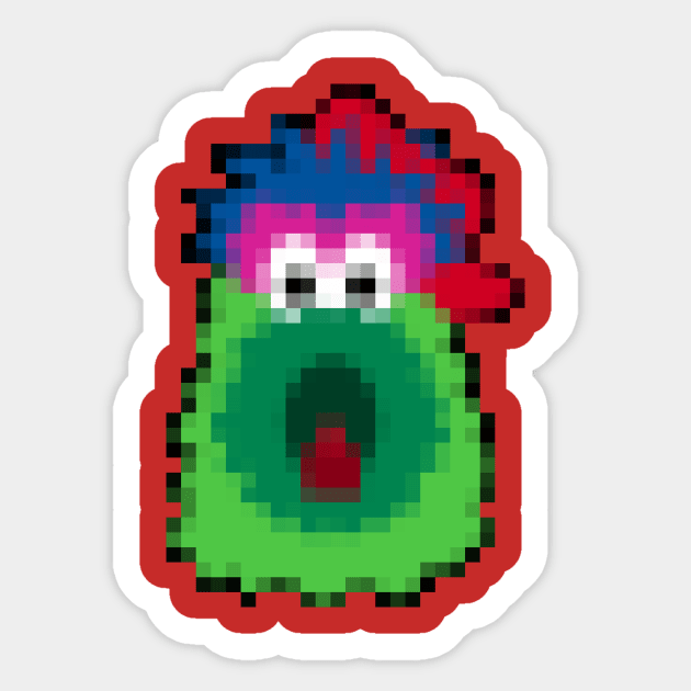 16-Bit Phanatic Sticker by ShirtsVsSkins